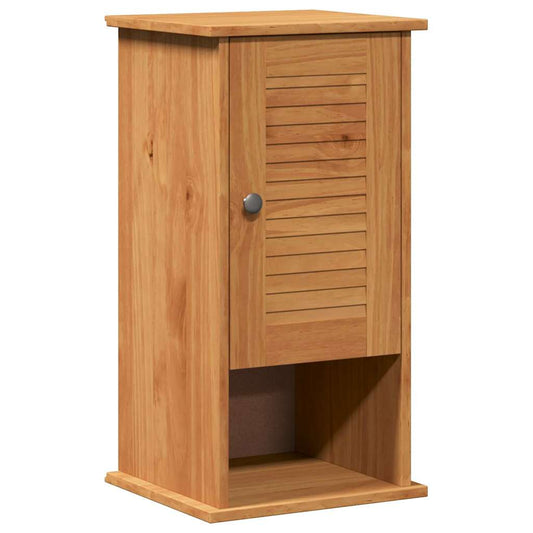 Colonne de salle de bain 37 cm H 71,5 cm marron miel | Maison Vasque