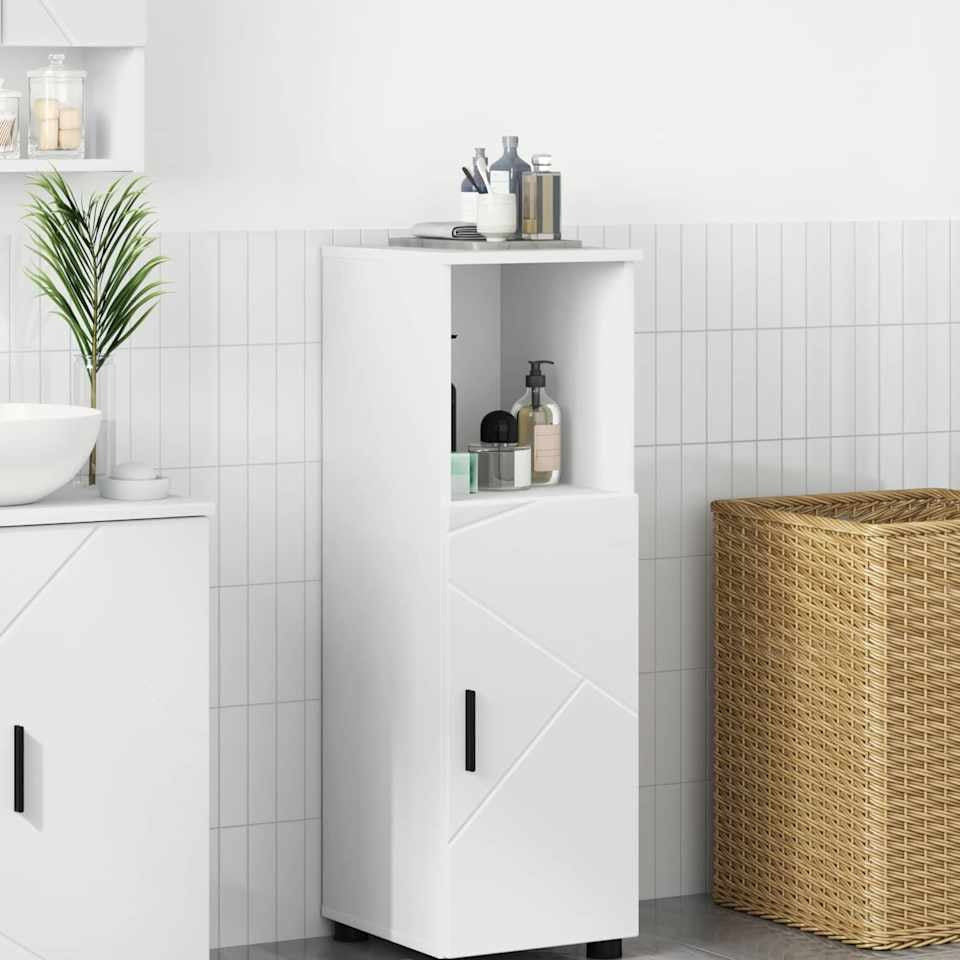 Colonne de salle de bain 30 cm H 95 cm en situation | Maison Vasque