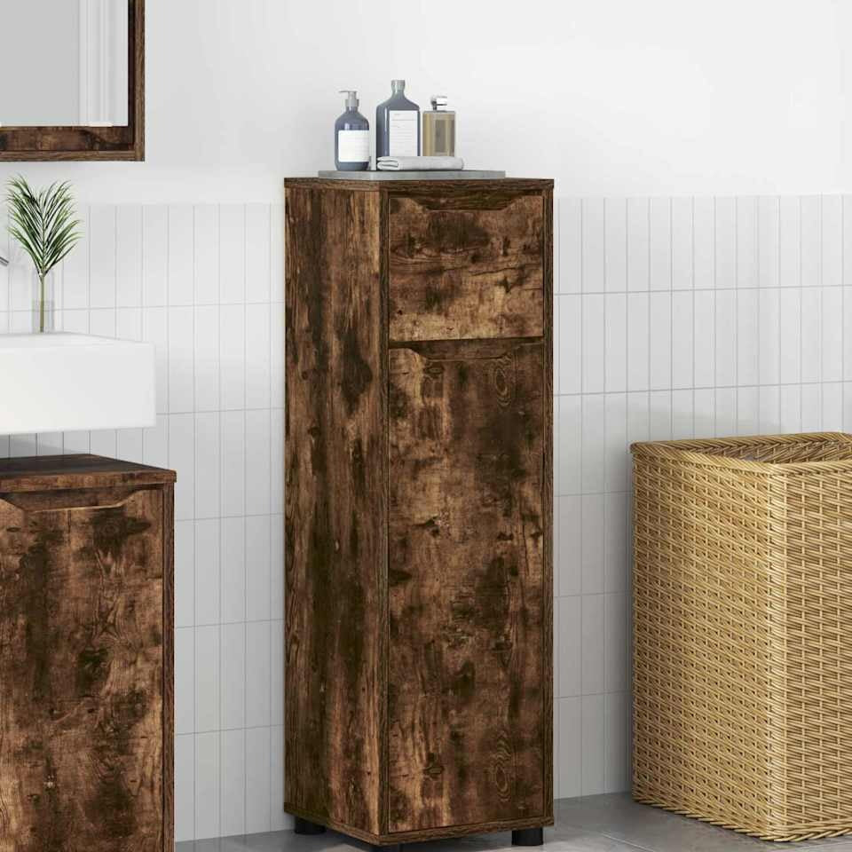 Colonne de salle de bain 30 cm H 101 cm en situation | Maison Vasque