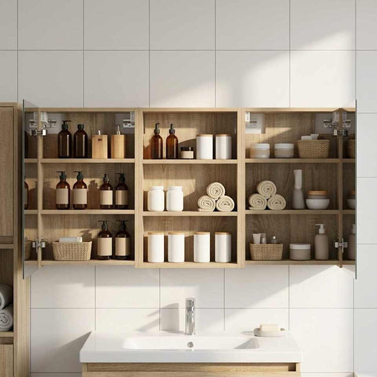Ensemble de meubles de salle de bain 3 pièces 120 cm en situation | Maison Vasque