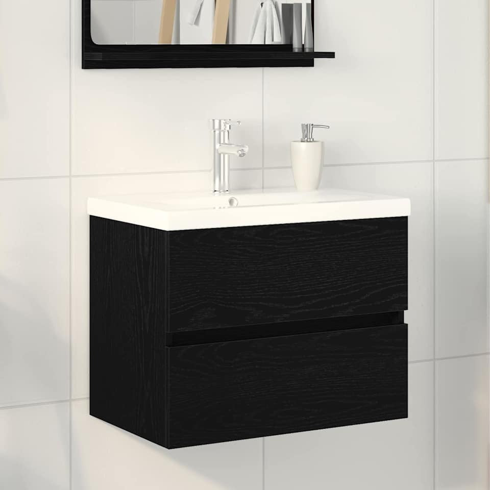 Meuble sous vasque 60 cm H 62 cm en situation | Maison Vasque