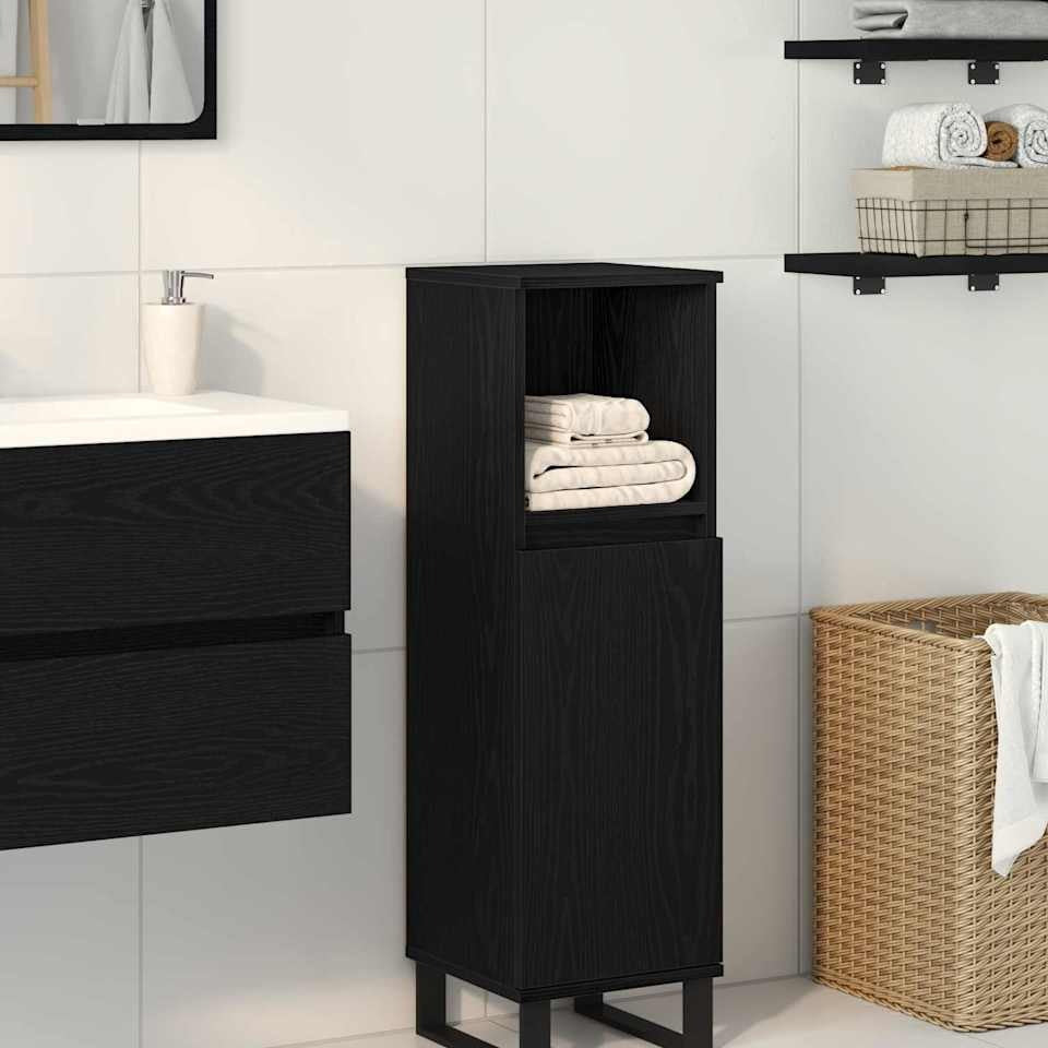 Colonne de salle de bain 30 cm H 100 cm (2) en situation | Maison Vasque