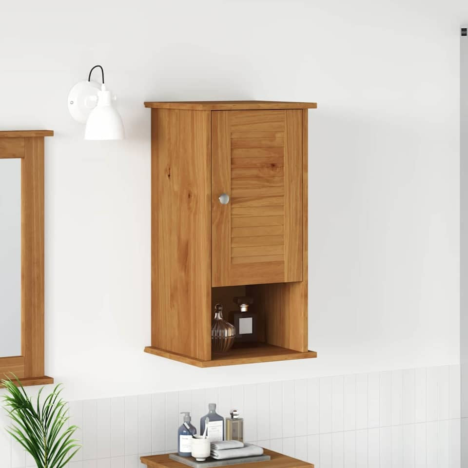 Colonne de salle de bain 37 cm H 71,5 cm en situation | Maison Vasque