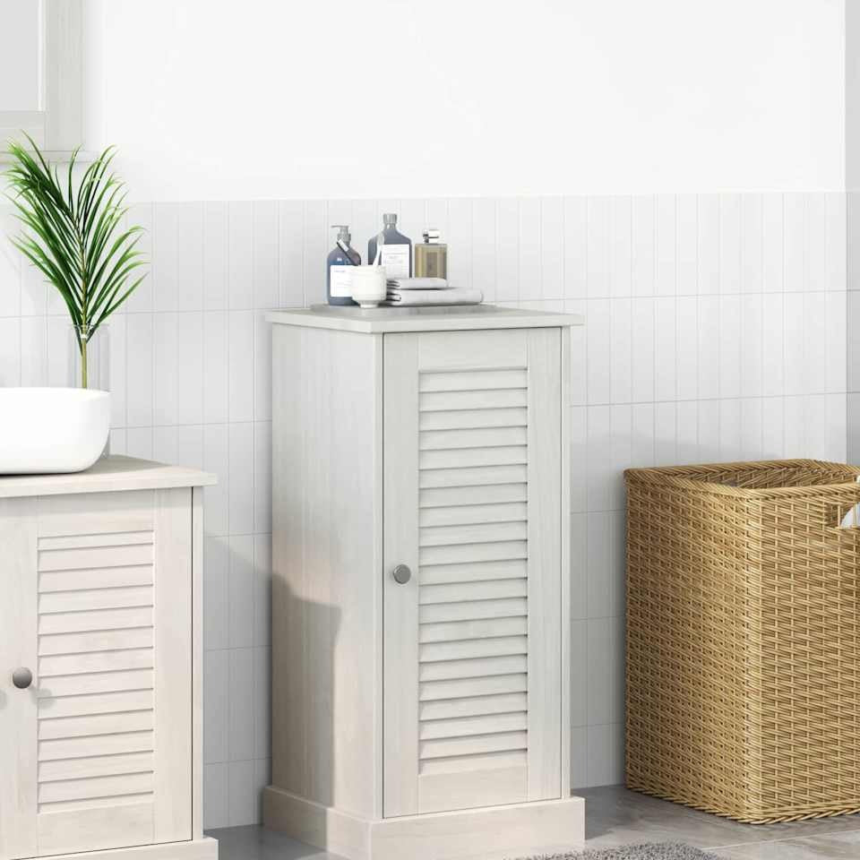 Colonne de salle de bain 37 cm H 80 cm en situation | Maison Vasque