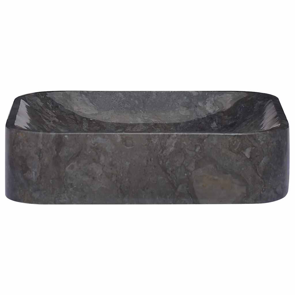 Lavabo en marbre 40 cm Noir | Maison Vasque