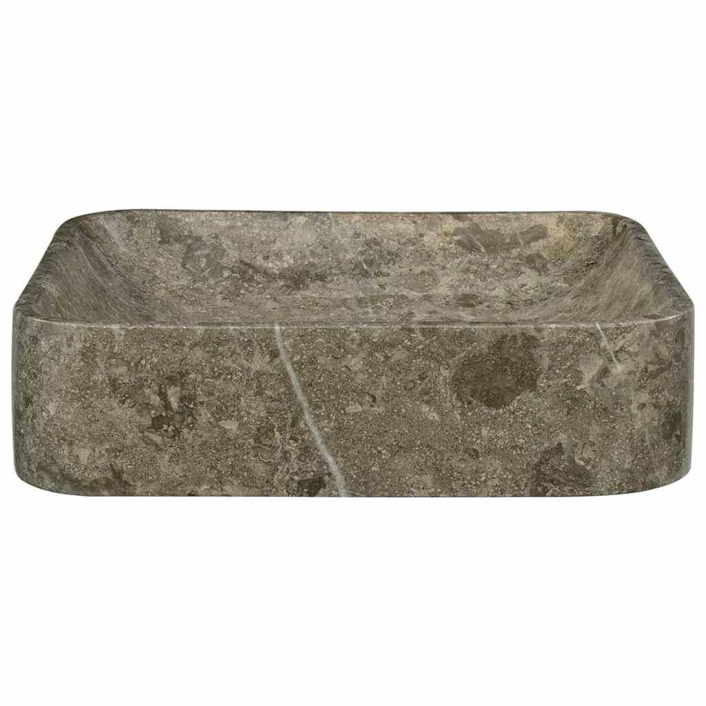 Lavabo en marbre 40 cm Gris | Maison Vasque