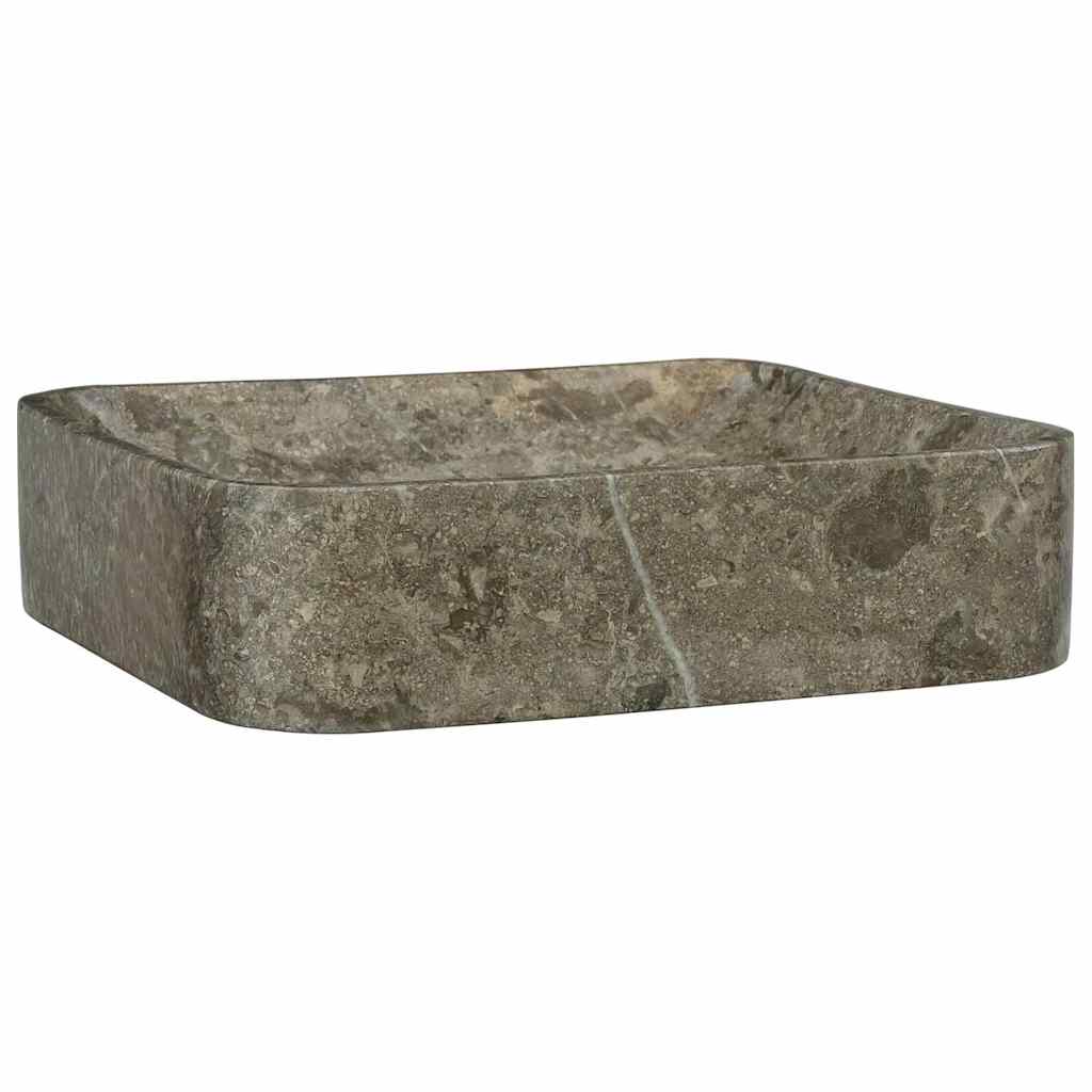 Lavabo en marbre 40 cm Gris | Maison Vasque