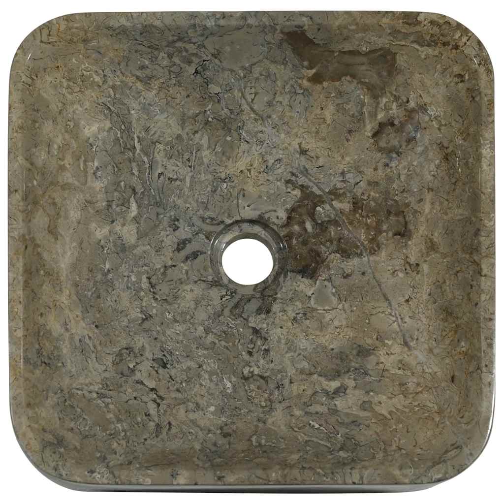 Lavabo en marbre 40 cm Gris | Maison Vasque