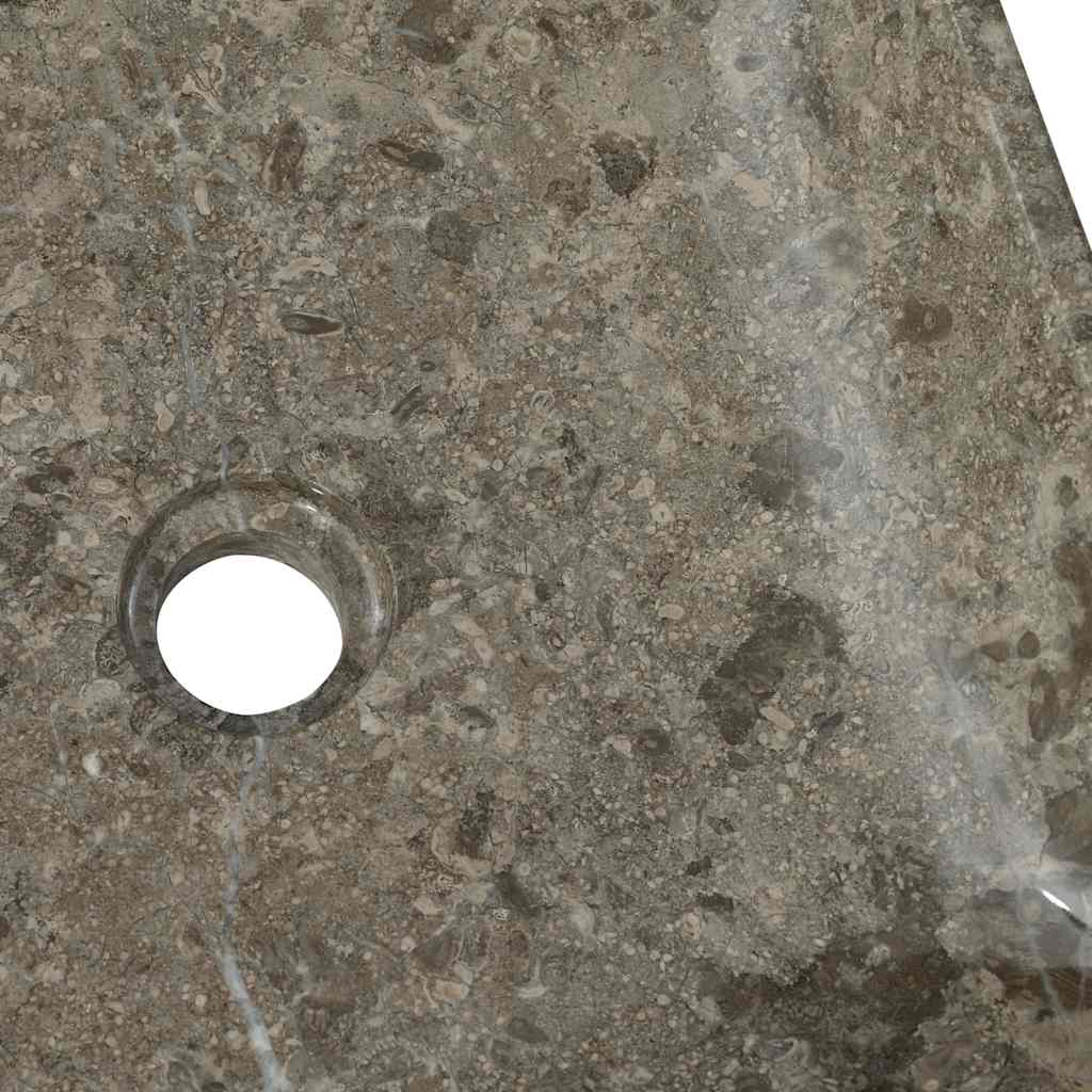 Lavabo en marbre 40 cm Gris | Maison Vasque