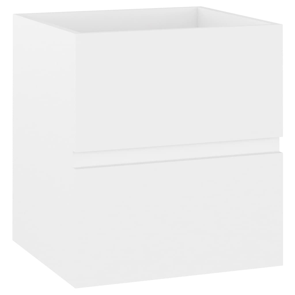 Meuble sous-vasque 41 cm – H 18,5 cm Blanc | Maison Vasque