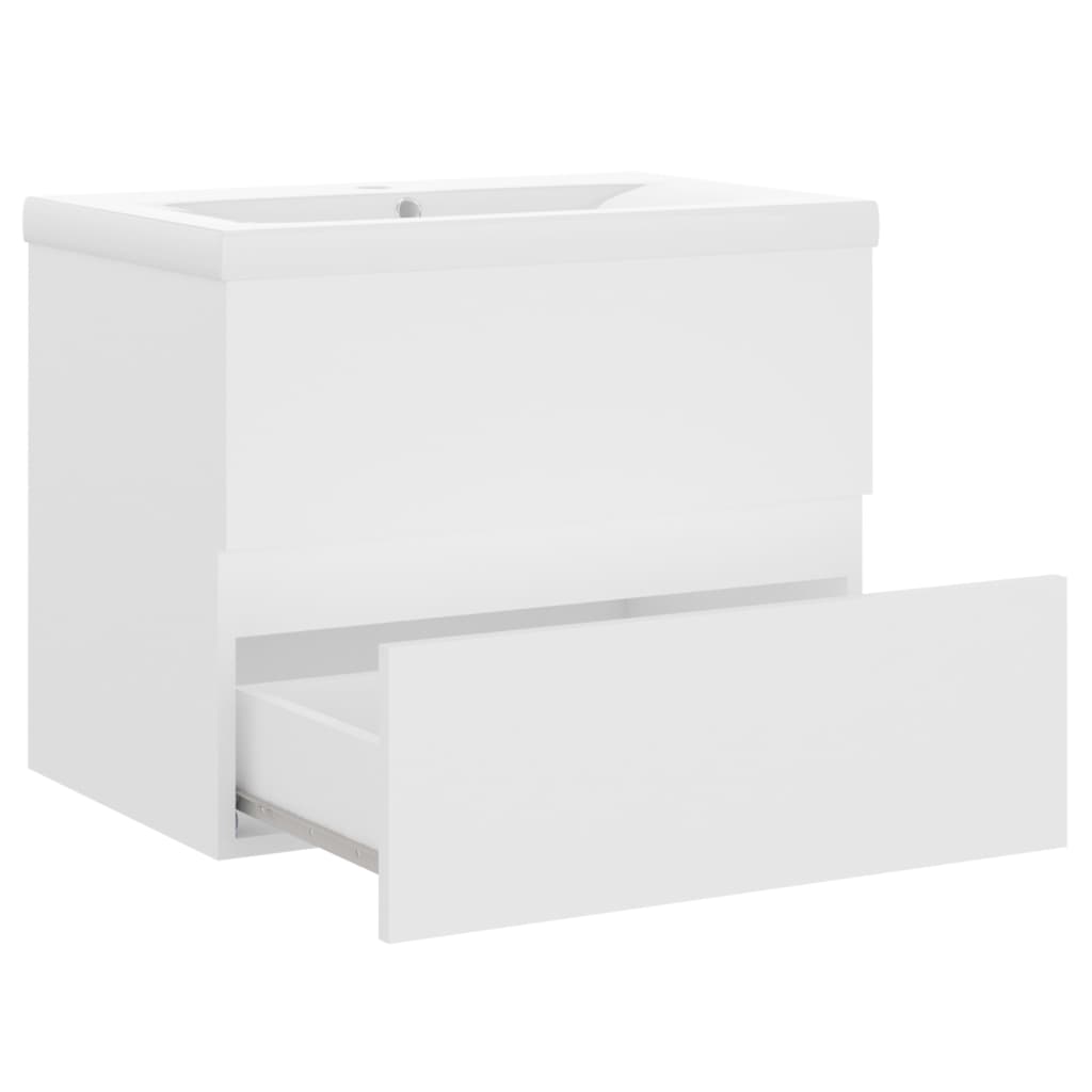 Meuble sous-vasque 60 cm – H 62 cm Blanc | Maison Vasque