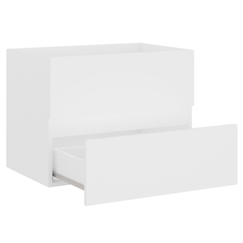 Meuble sous-vasque 60 cm – H 62 cm Blanc | Maison Vasque