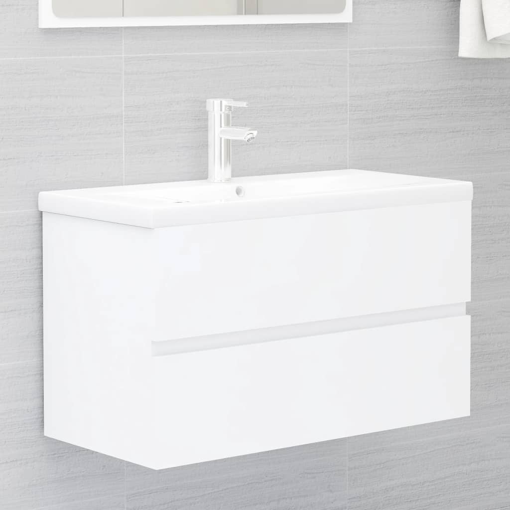 Meuble sous vasque 80 cm Blanc | Maison Vasque