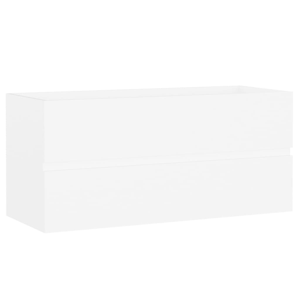 Meuble sous-vasque 100 cm Blanc | Maison Vasque
