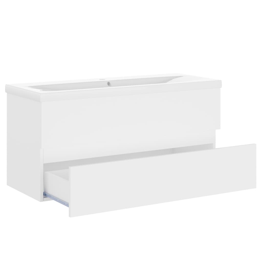 Meuble sous-vasque 100 cm Blanc | Maison Vasque