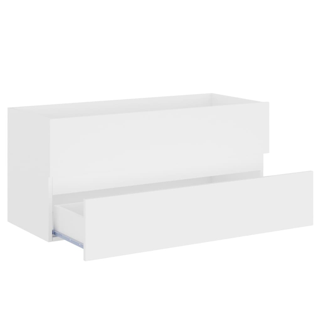 Meuble sous-vasque 100 cm Blanc | Maison Vasque