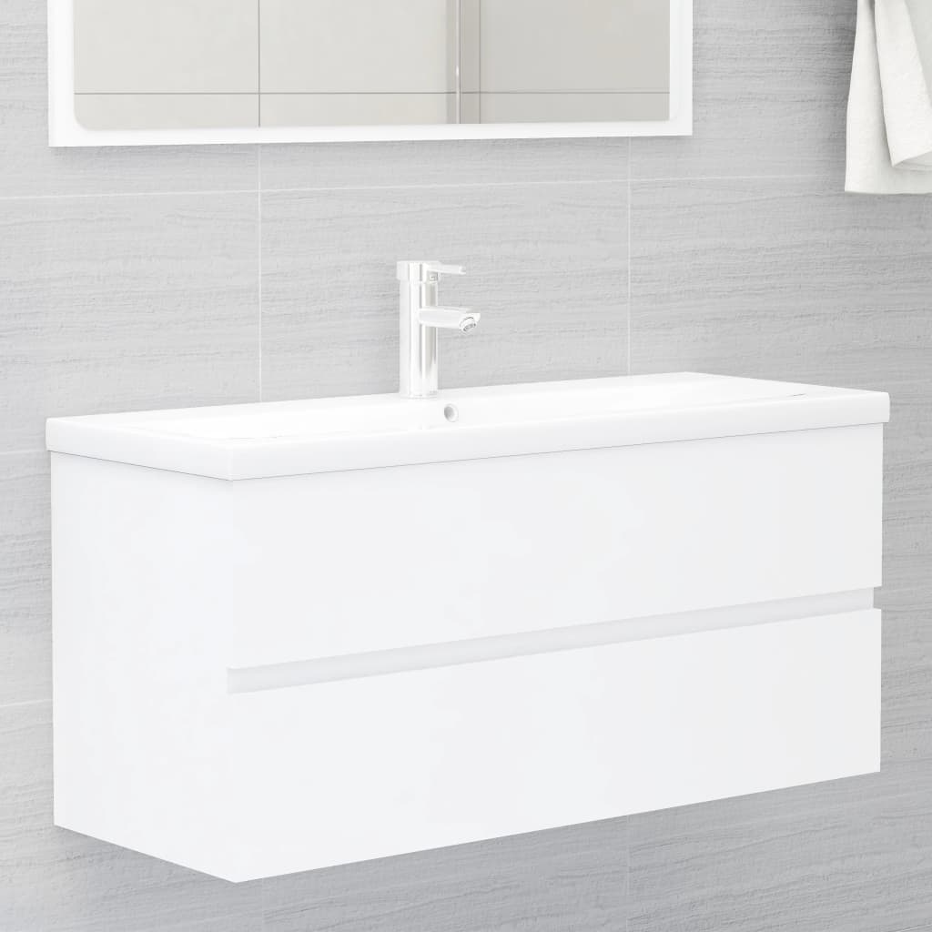 Meuble sous vasque 100 cm Blanc | Maison Vasque