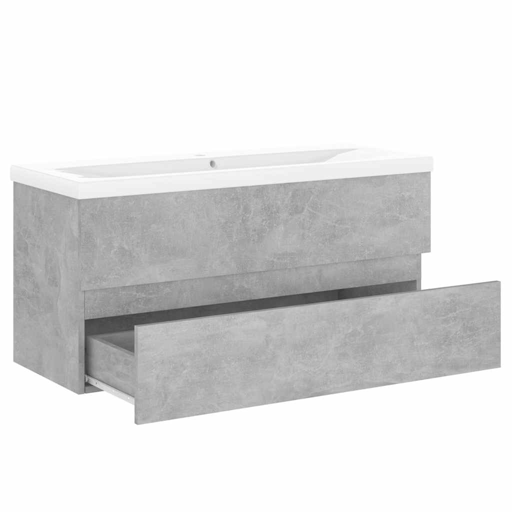 Meuble sous-vasque 100 cm Gris béton | Maison Vasque