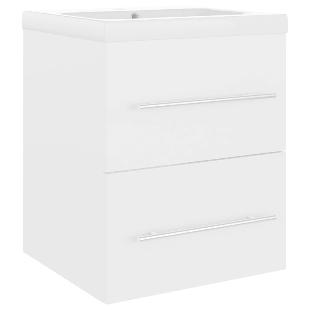Meuble sous-vasque 41 cm – H 18 cm Blanc | Maison Vasque
