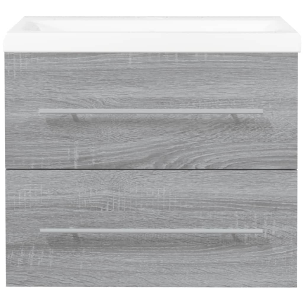 Meuble sous-vasque 60 cm – H 18,5 cm Sonoma gris | Maison Vasque