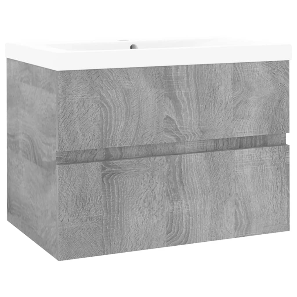 Meuble sous-vasque 60 cm – H 62 cm Sonoma gris | Maison Vasque