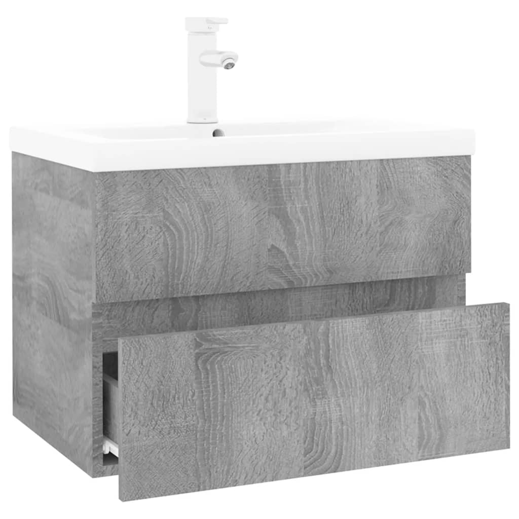 Meuble sous-vasque 60 cm – H 62 cm Sonoma gris | Maison Vasque