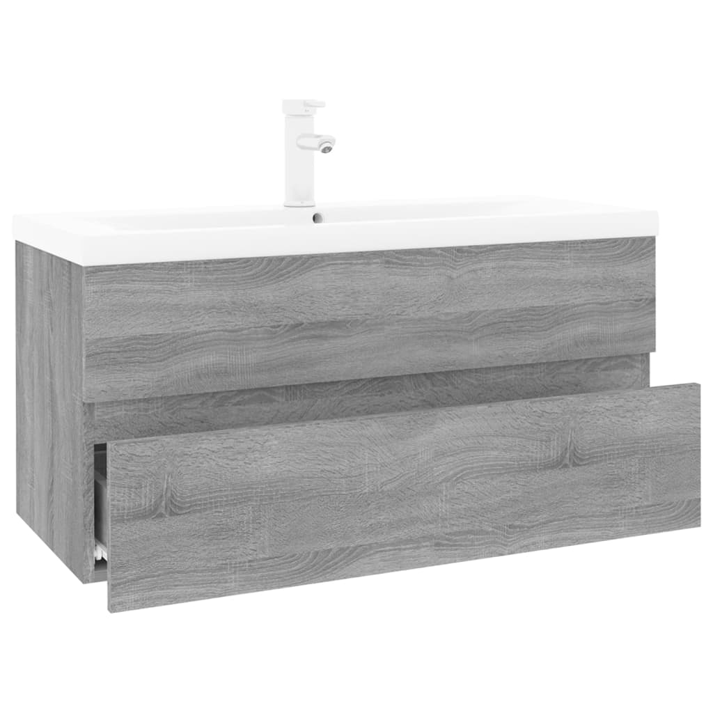 Meuble sous-vasque 90 cm Sonoma gris | Maison Vasque