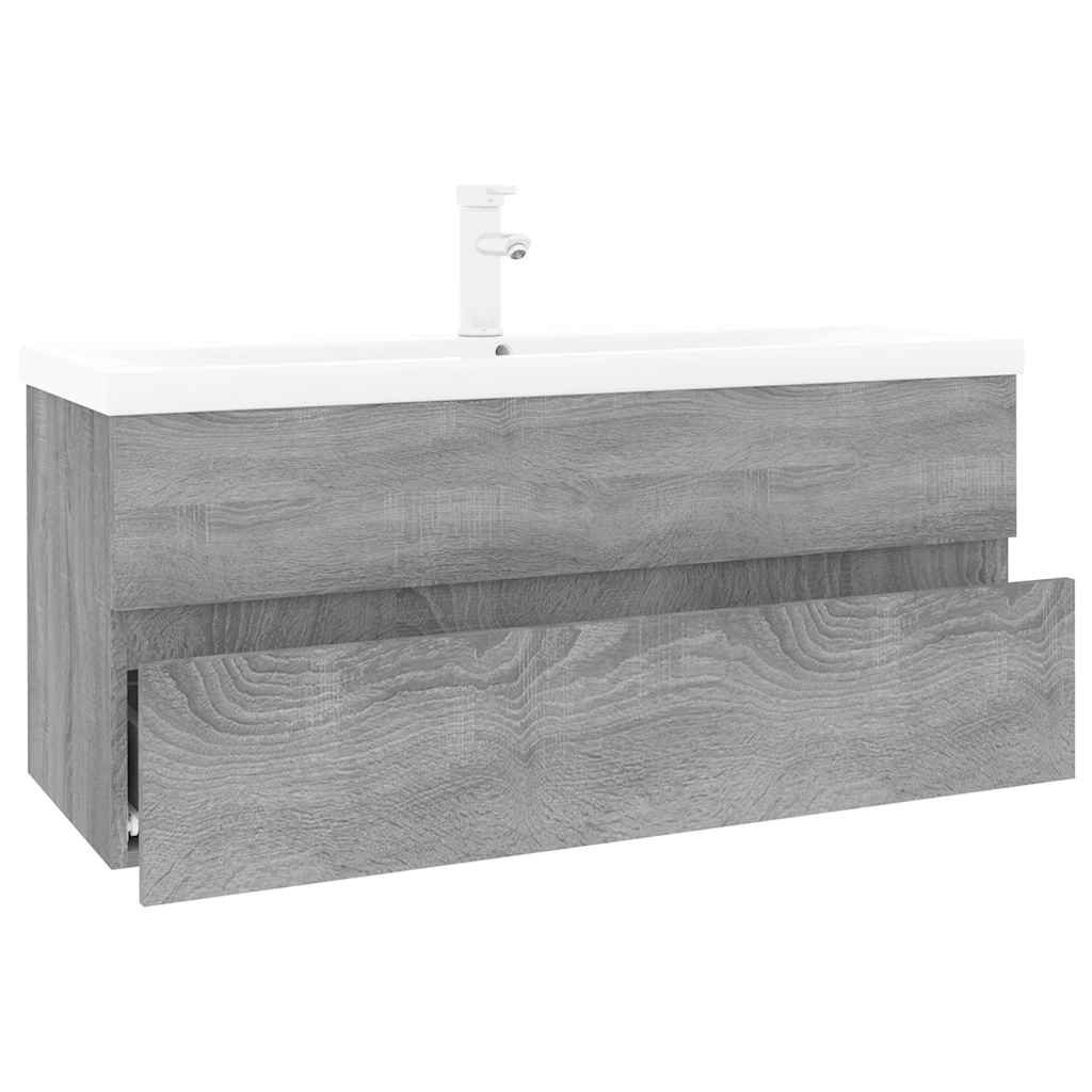 Meuble sous-vasque 100 cm Sonoma gris | Maison Vasque