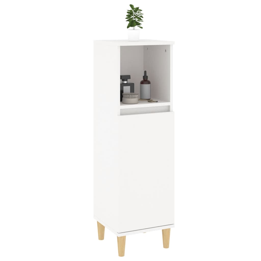 Colonne de salle de bain 30 cm – H 100 cm (3) Blanc | Maison Vasque