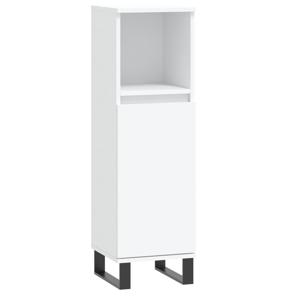 Colonne de salle de bain 30 cm – H 100 cm (2) Blanc | Maison Vasque