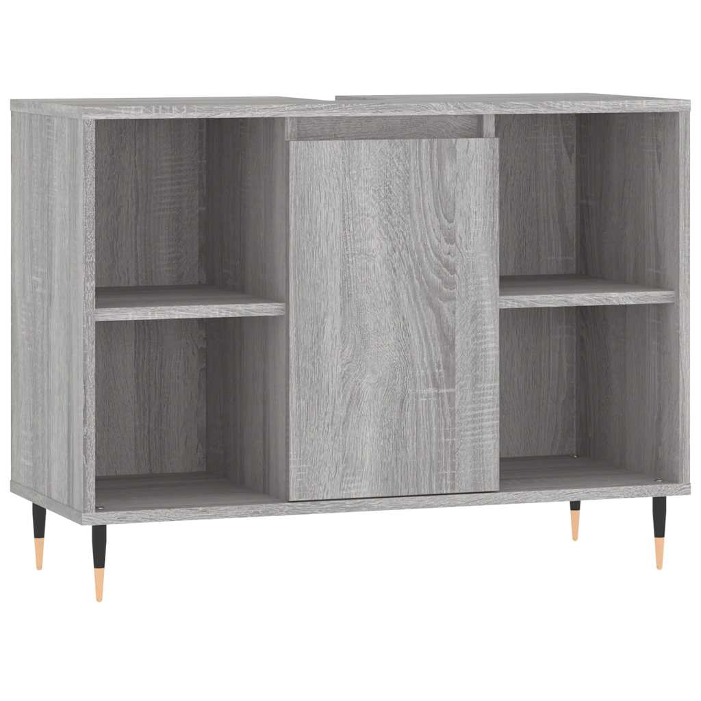 Armoire de salle de bain 80 cm Sonoma gris | Maison Vasque