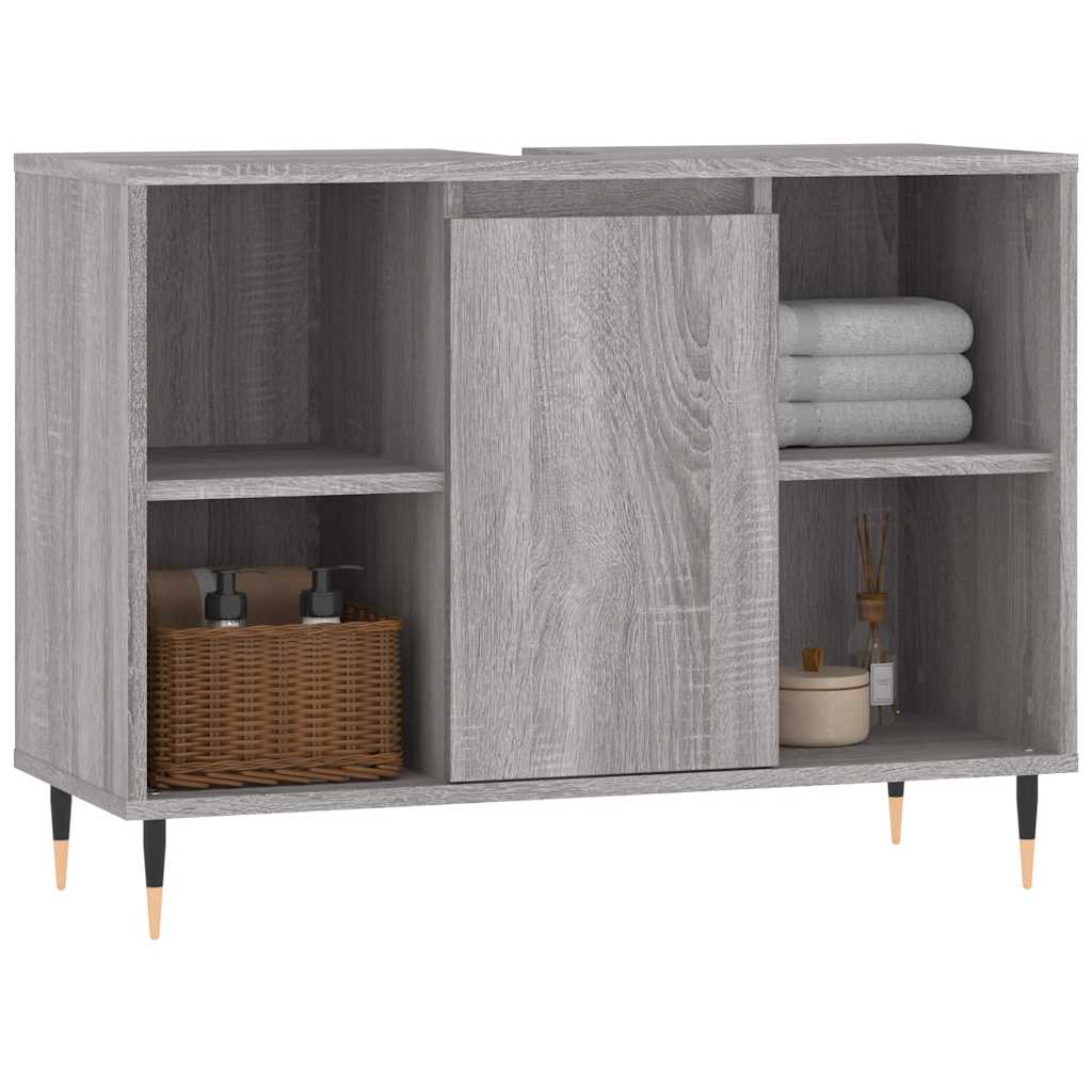 Armoire de salle de bain 80 cm Sonoma gris | Maison Vasque