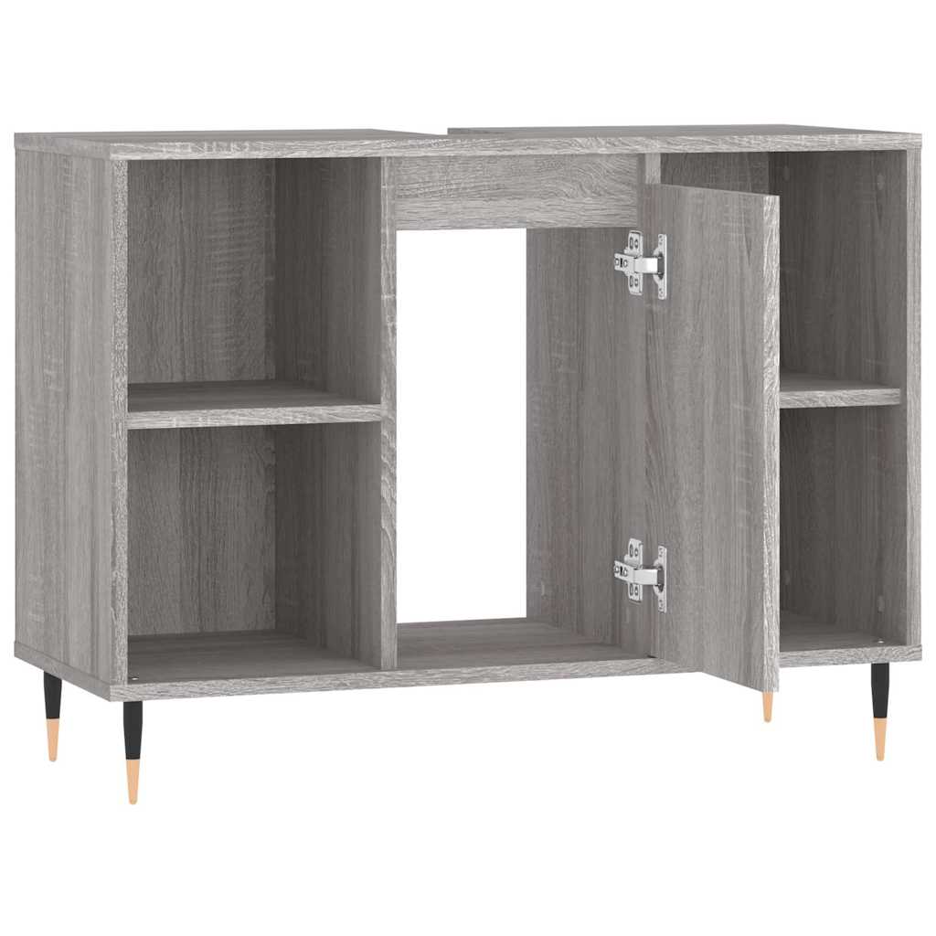 Armoire de salle de bain 80 cm Sonoma gris | Maison Vasque