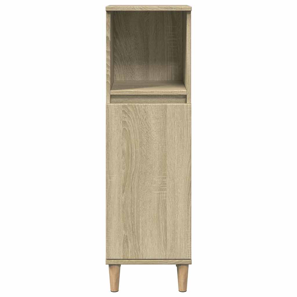 Colonne de salle de bain 30 cm – H 100 cm (3) Chêne sonoma | Maison Vasque