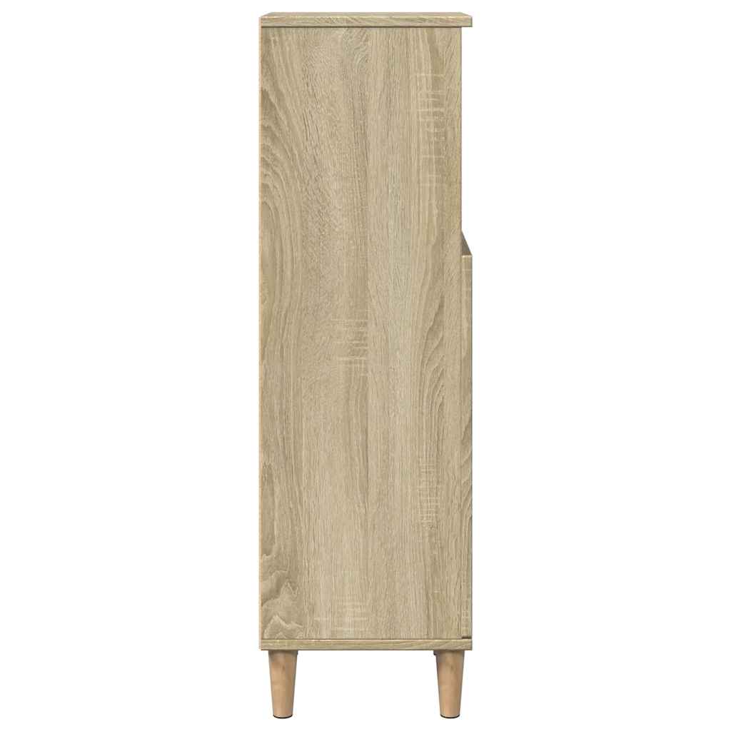 Colonne de salle de bain 30 cm – H 100 cm (3) Chêne sonoma | Maison Vasque