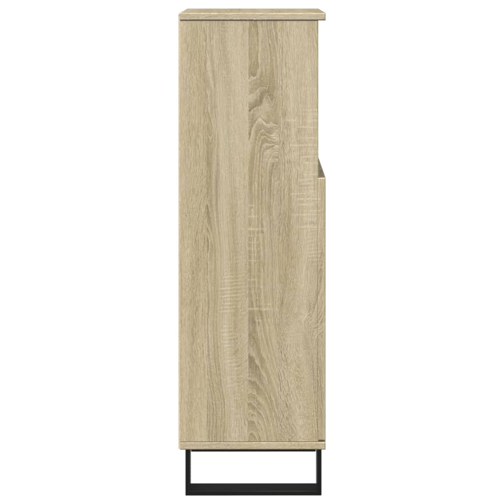 Colonne de salle de bain 30 cm – H 100 cm (2) Chêne sonoma | Maison Vasque