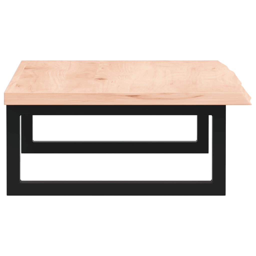 Étagère de salle de bain murale 80 cm Marron et noir | Maison Vasque