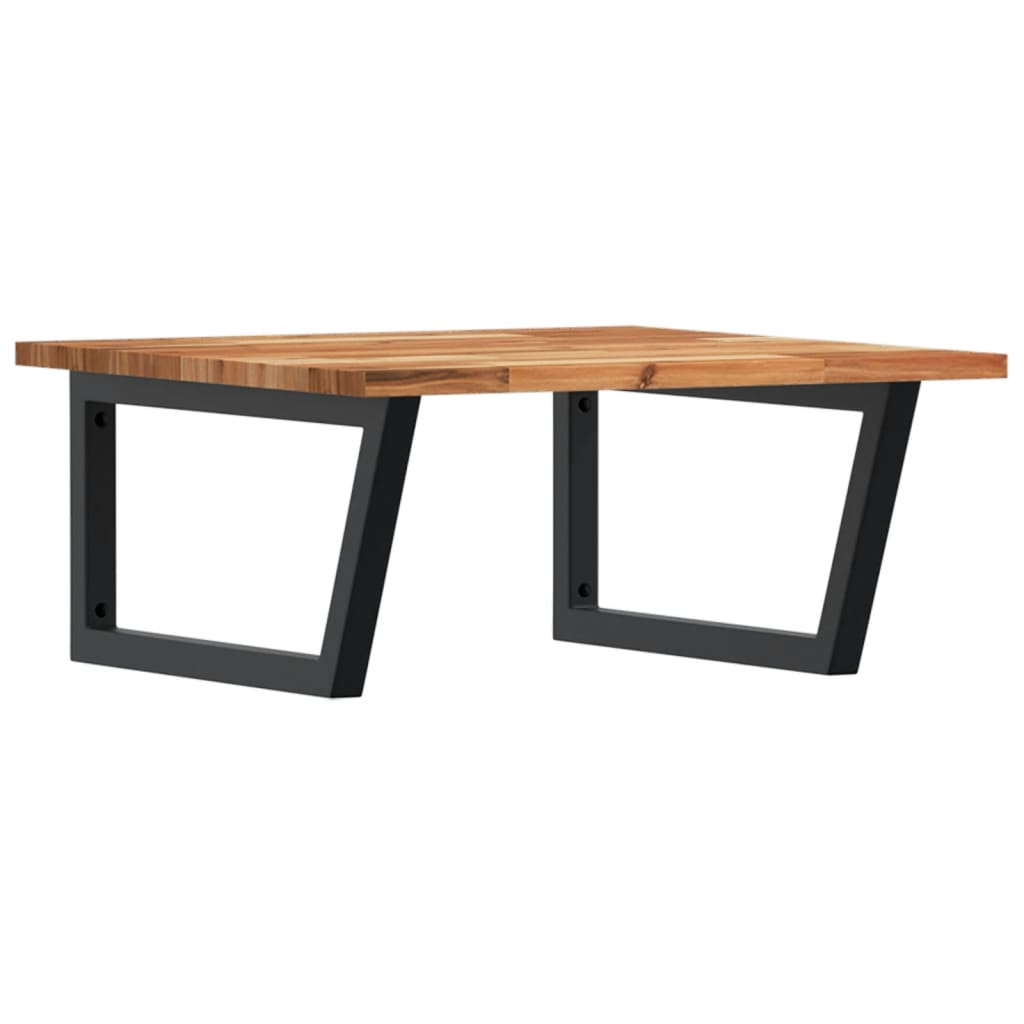 Étagère de salle de bain murale 60 cm – Marron et noir marron foncé et noir | Maison Vasque