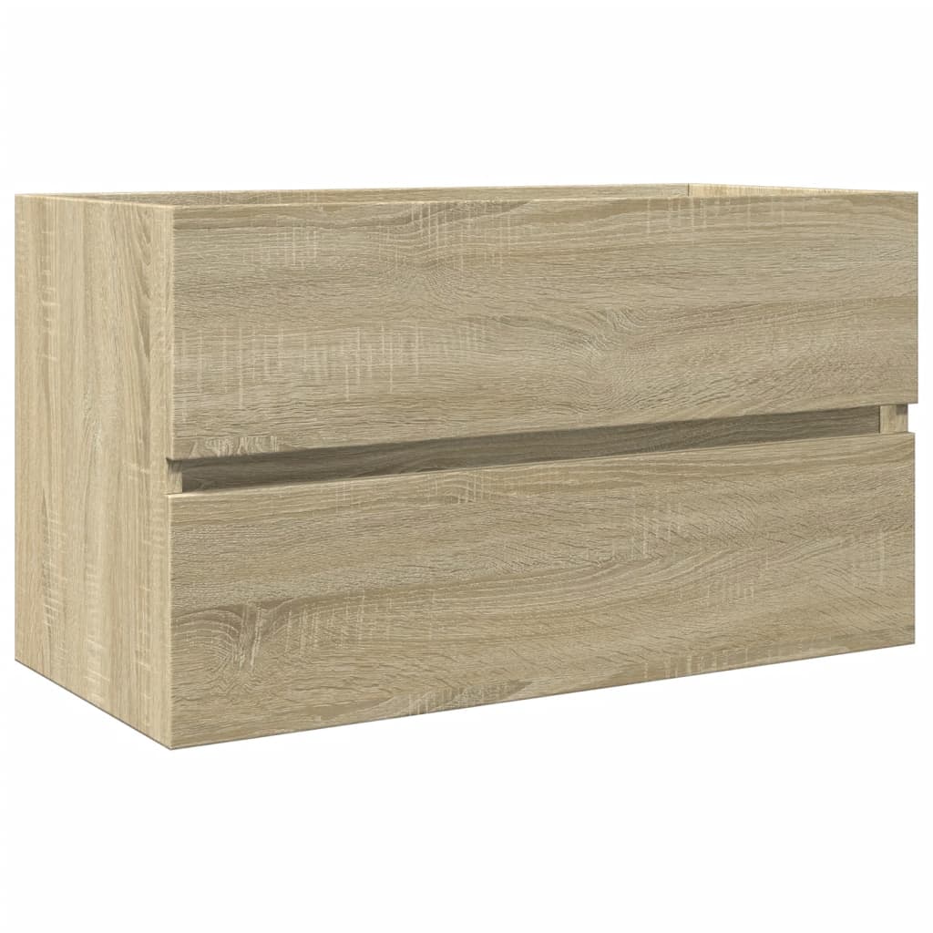 Meuble sous-vasque 80 cm Chêne sonoma | Maison Vasque