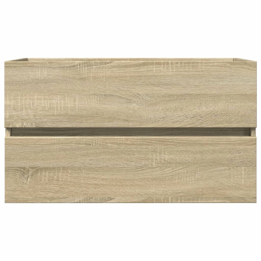 Meuble sous-vasque 80 cm Chêne sonoma | Maison Vasque