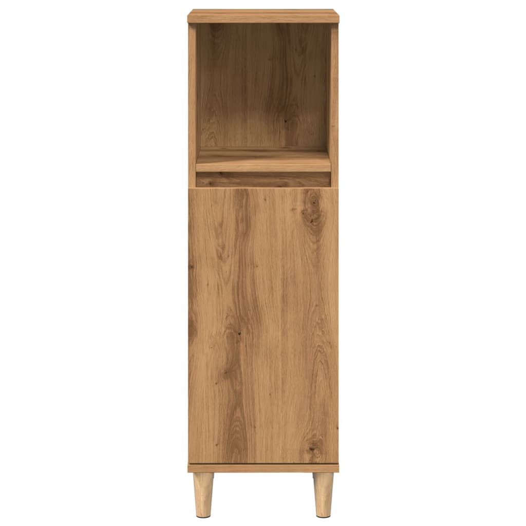Colonne de salle de bain 30 cm – H 100 cm (3) chêne artisanal | Maison Vasque