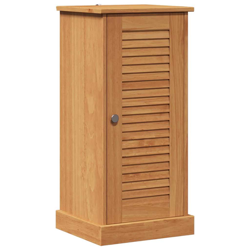 Colonne de salle de bain 37 cm H 80 cm (2) marron miel | Maison Vasque