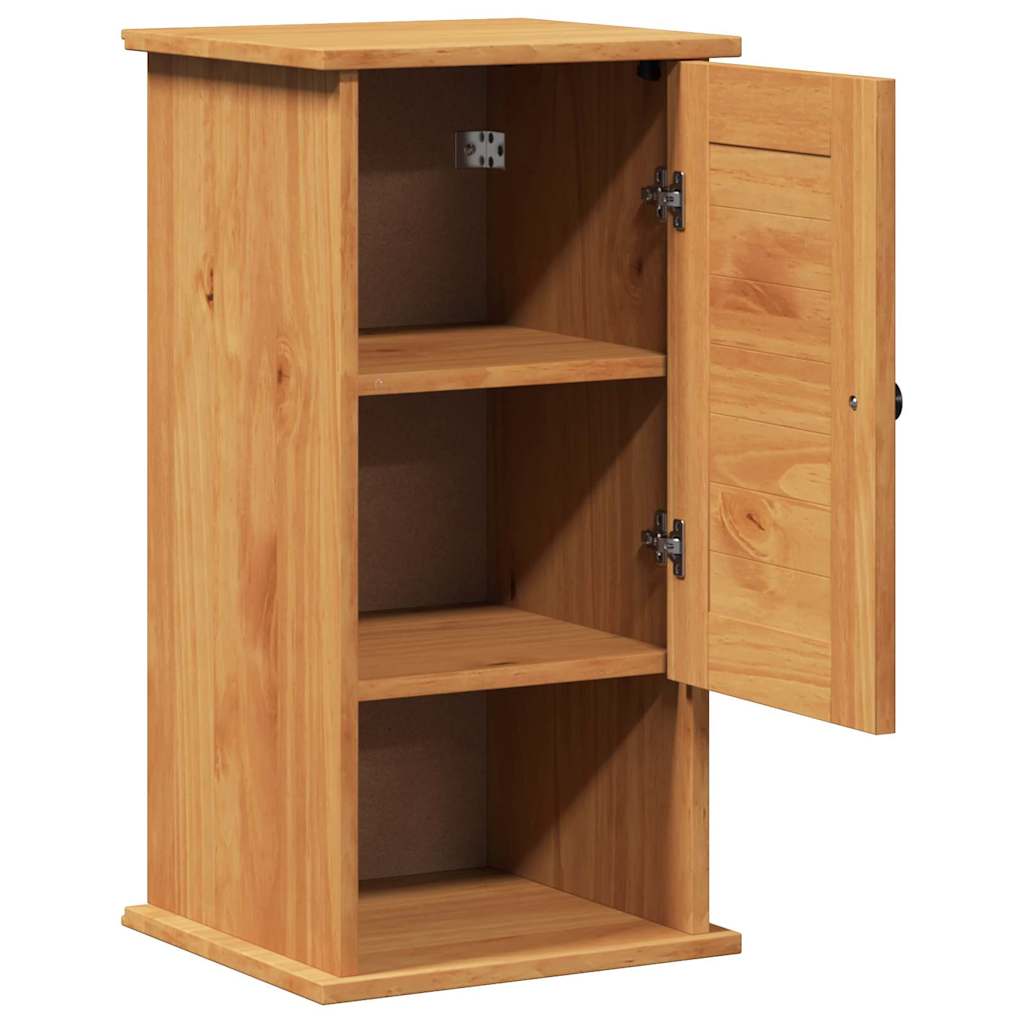 Colonne de salle de bain 37 cm – H 71,5 cm marron miel | Maison Vasque