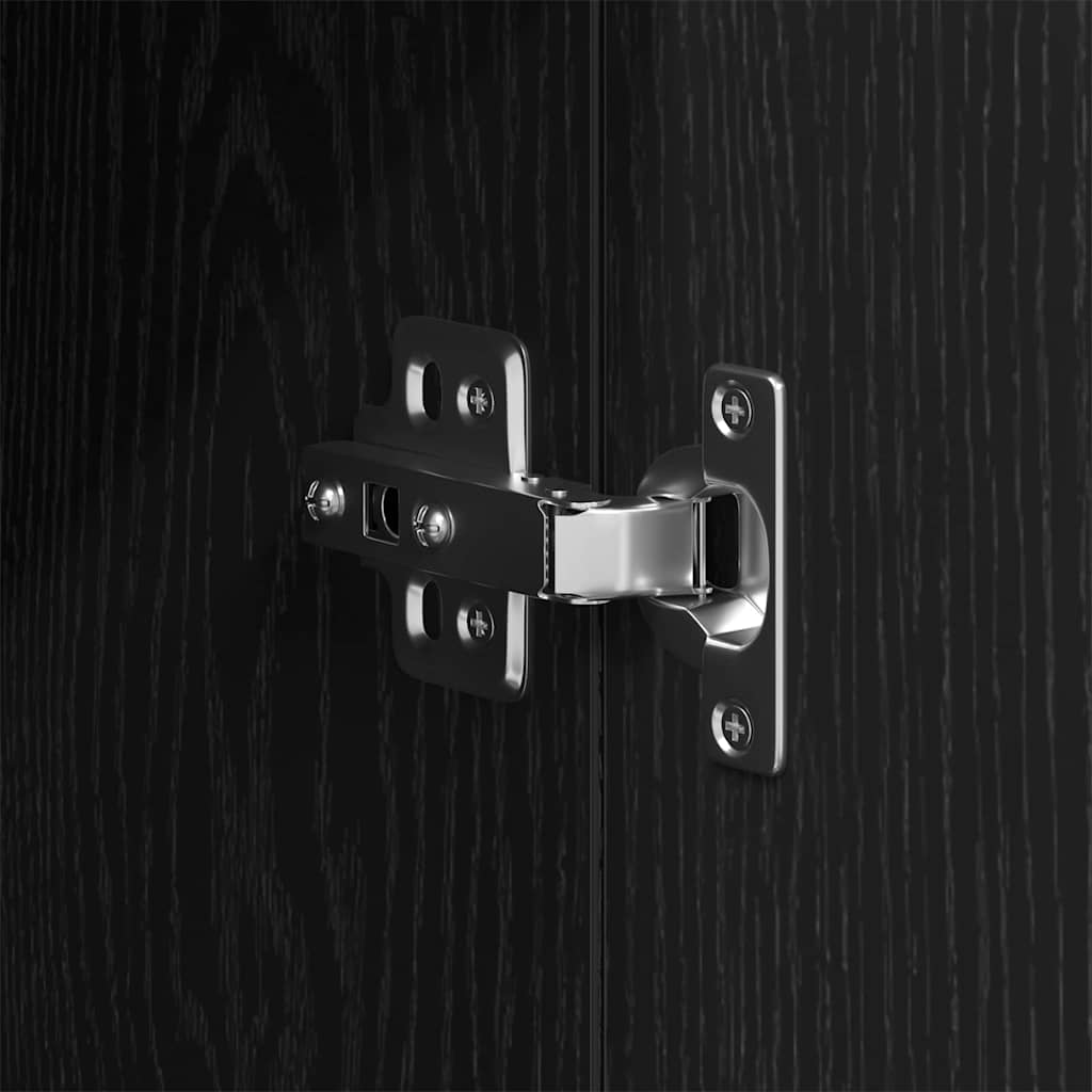 Colonne de salle de bain 30 cm – H 190 cm Chêne noir | Maison Vasque