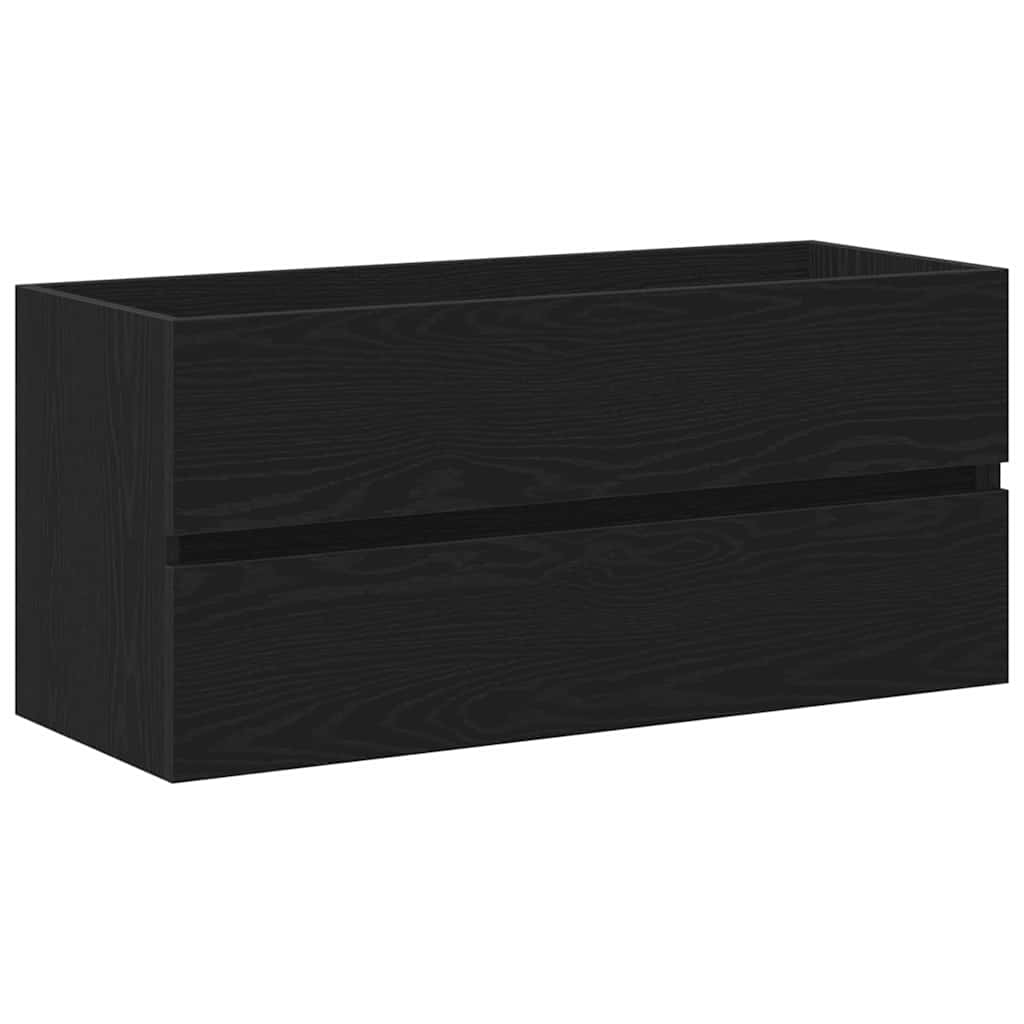 Meuble sous-vasque 100 cm Chêne noir | Maison Vasque