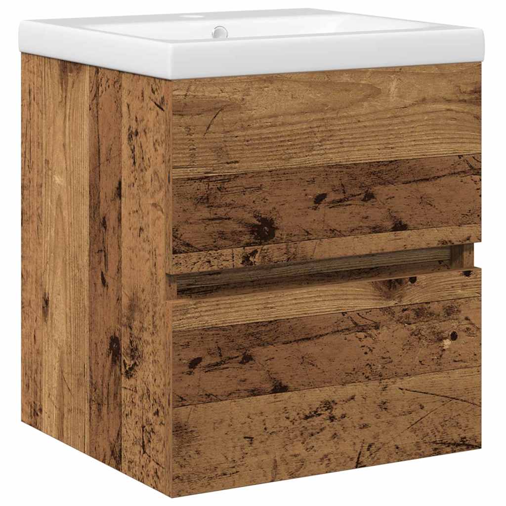 Meuble sous vasque 80 cm Bois ancien | Maison Vasque