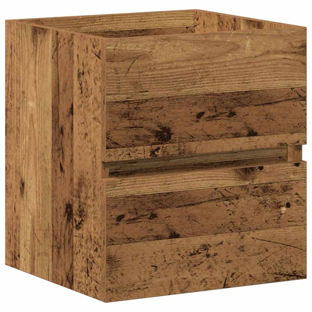Meuble sous-vasque 80 cm Bois ancien | Maison Vasque