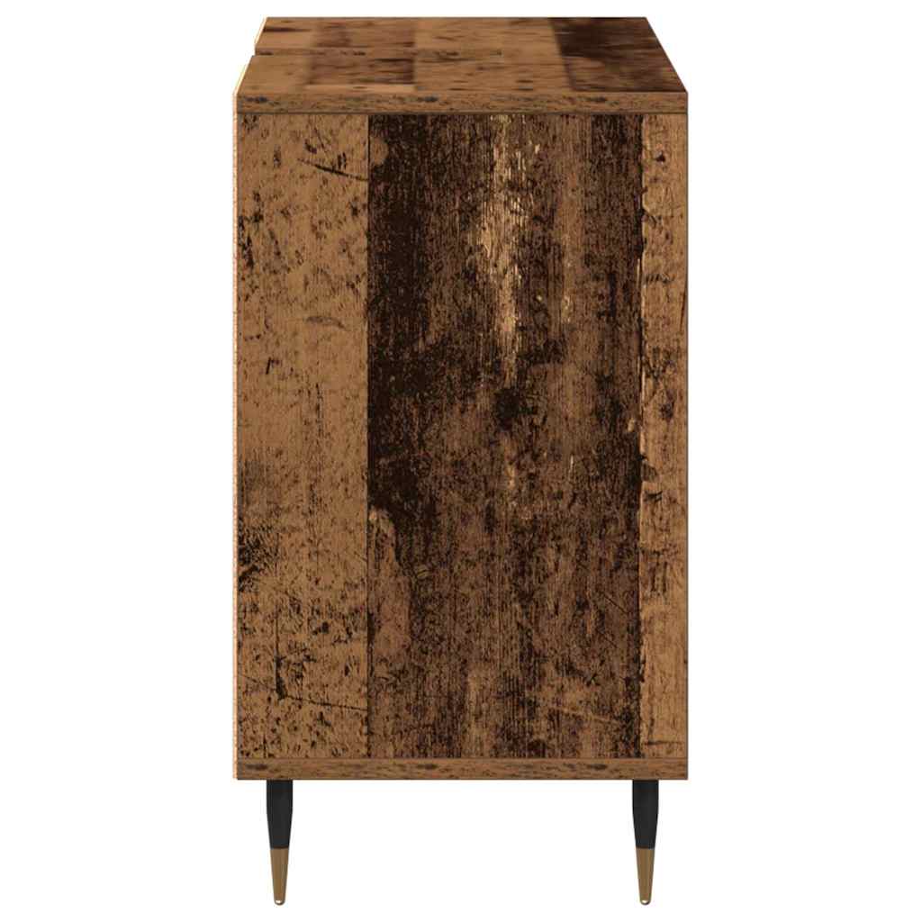 Armoire de salle de bain 80 cm Bois ancien | Maison Vasque