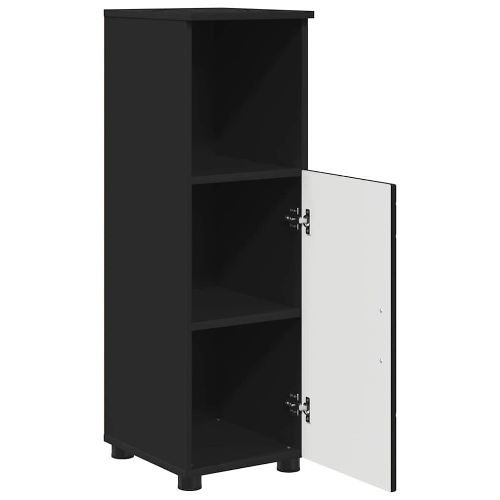 Colonne de salle de bain 30 cm – H 95 cm Noir | Maison Vasque