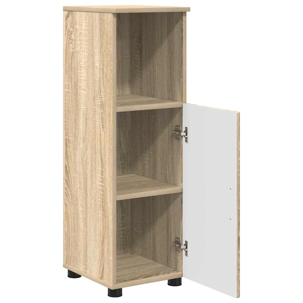 Colonne de salle de bain 30 cm – H 95 cm Chêne sonoma | Maison Vasque